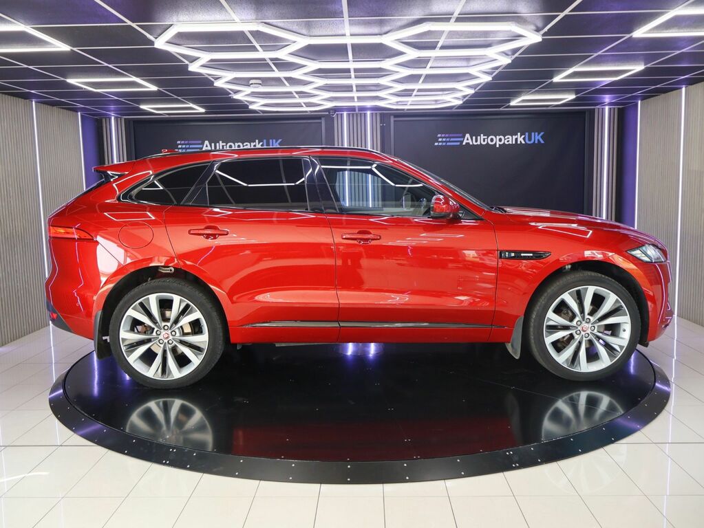 Jaguar F-Pace 2019 2.0 D180 R-sport Suv Awd Euro GF69YBU Red #2