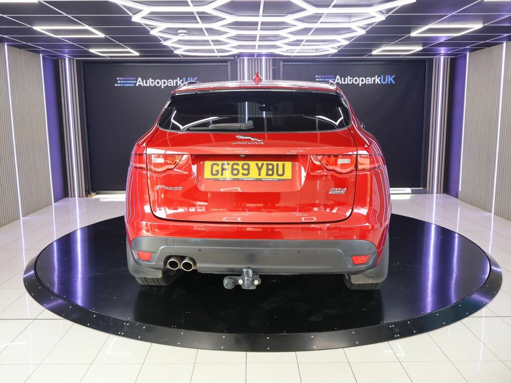 Jaguar F-Pace 2019 2.0 D180 R-sport Suv Awd Euro GF69YBU Red #4