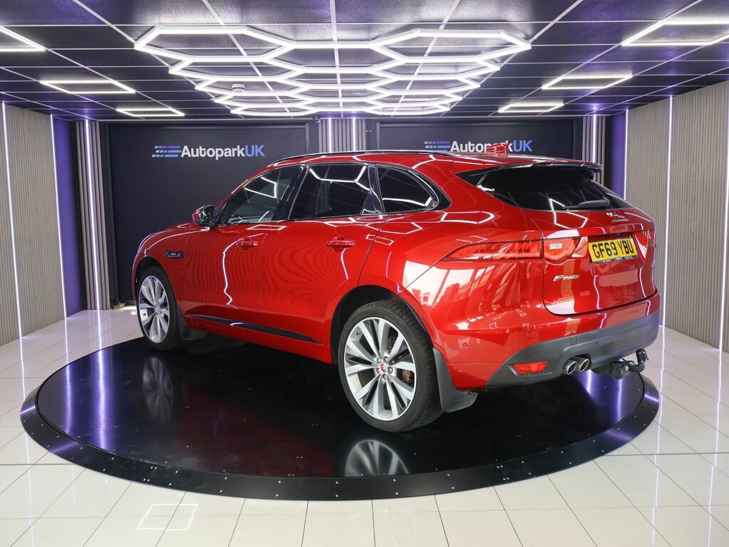 Jaguar F-Pace 2019 2.0 D180 R-sport Suv Awd Euro GF69YBU Red #5