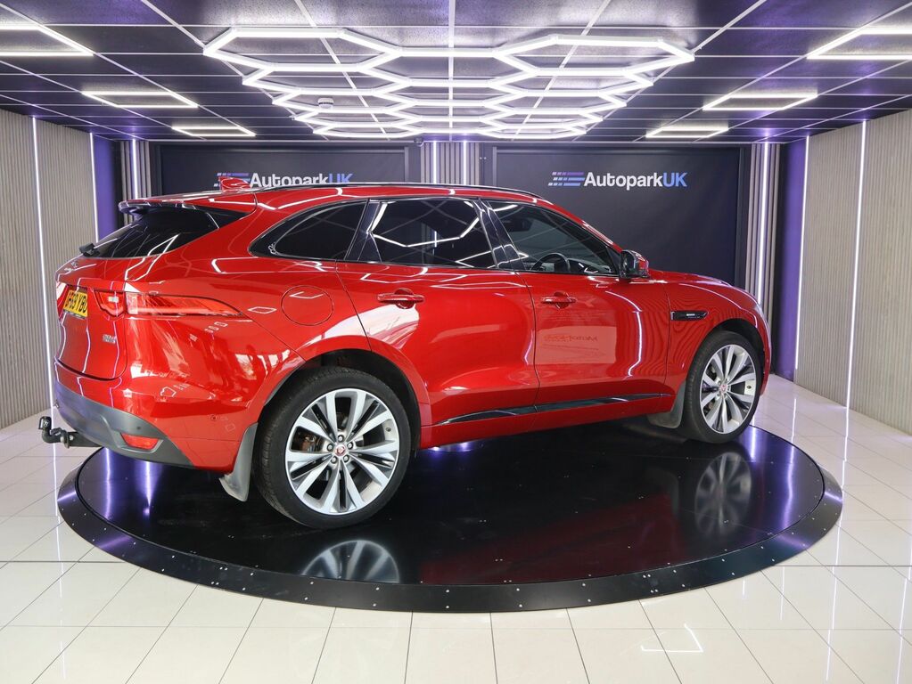 Jaguar F-Pace 2019 2.0 D180 R-sport Suv Awd Euro GF69YBU Red #3