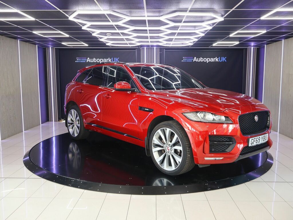 Jaguar F-Pace 2019 2.0 D180 R-sport Suv Awd Euro Red