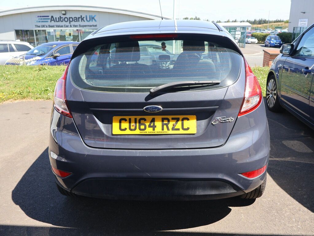 Ford Fiesta 2014 1.25 Zetec Hatchback Euro 5 Grey #4