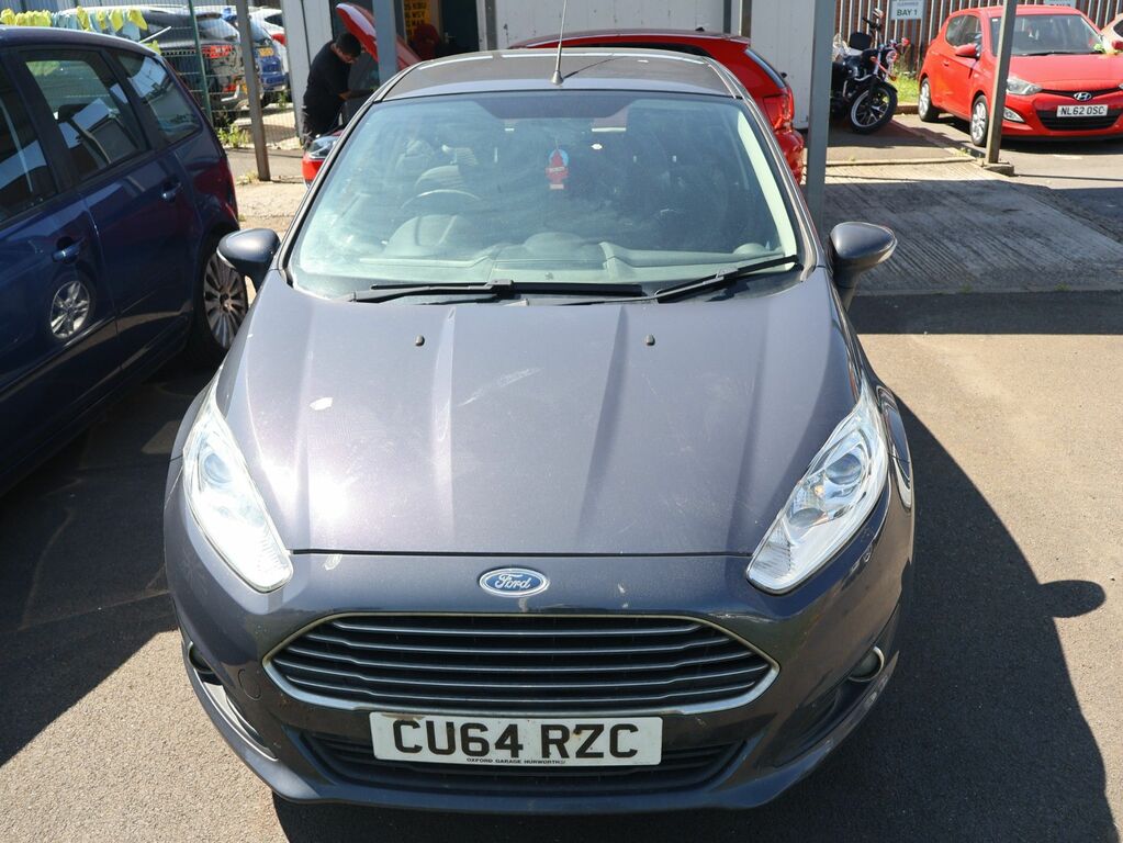 Ford Fiesta 2014 1.25 Zetec Hatchback Euro 5 Grey #2