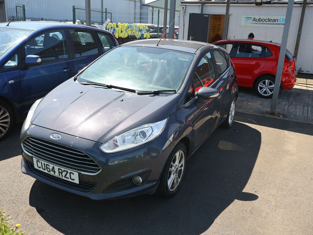 Ford Fiesta 2014 1.25 Zetec Hatchback Euro 5 Grey #3