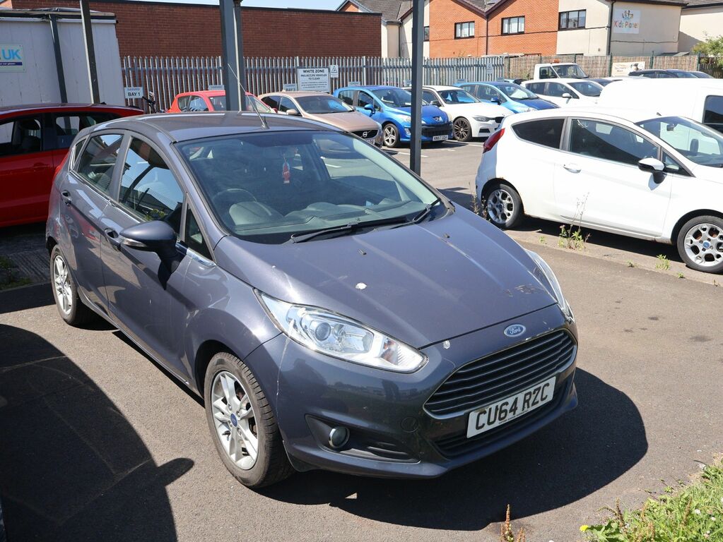 Ford Fiesta 2014 1.25 Zetec Hatchback Euro 5 Grey