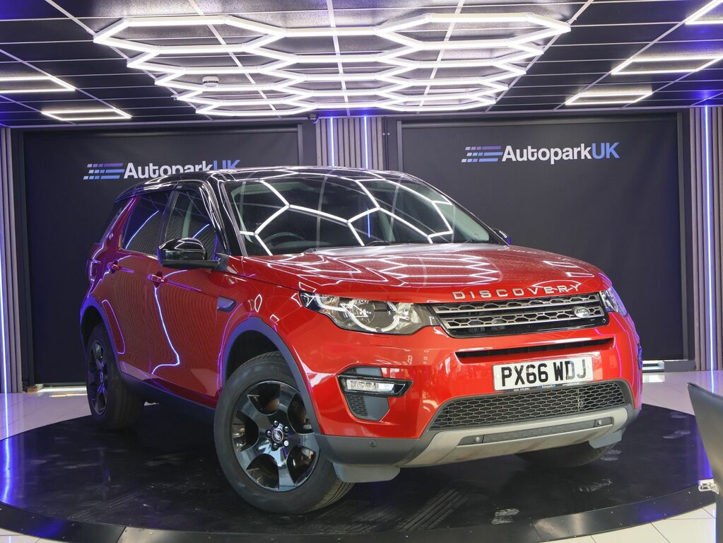 Land Rover Discovery Sport 2016 2.0 Td4 Se Tech Suv 4Wd Eur Red