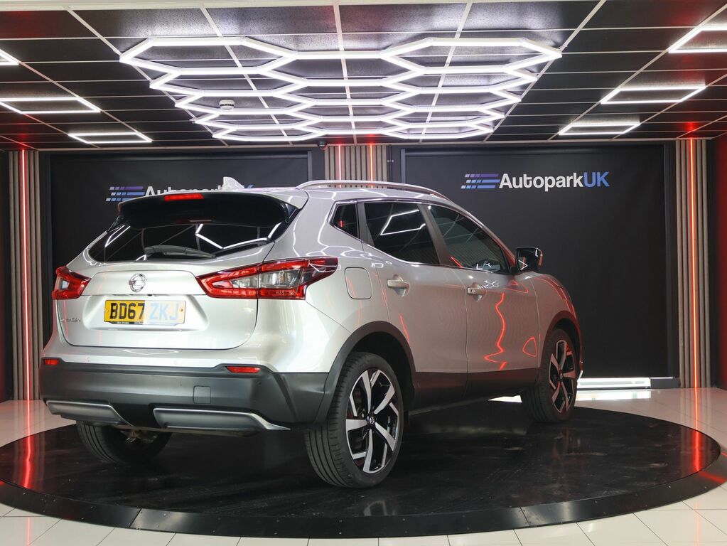 Nissan Qashqai 2017 1.6 Dci Tekna Suv Xtron Euro 6 S BD67ZKJ Silver #3