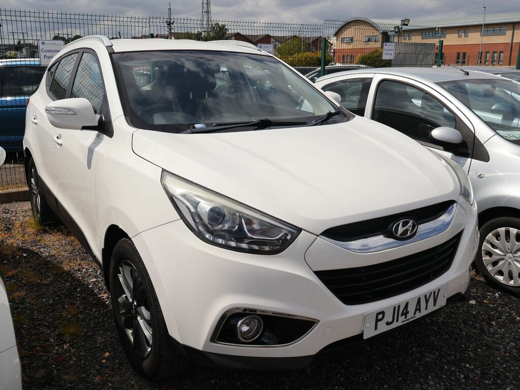 Hyundai Ix35 2014 1.7 Crdi Se Suv Euro 5 Ss White #3