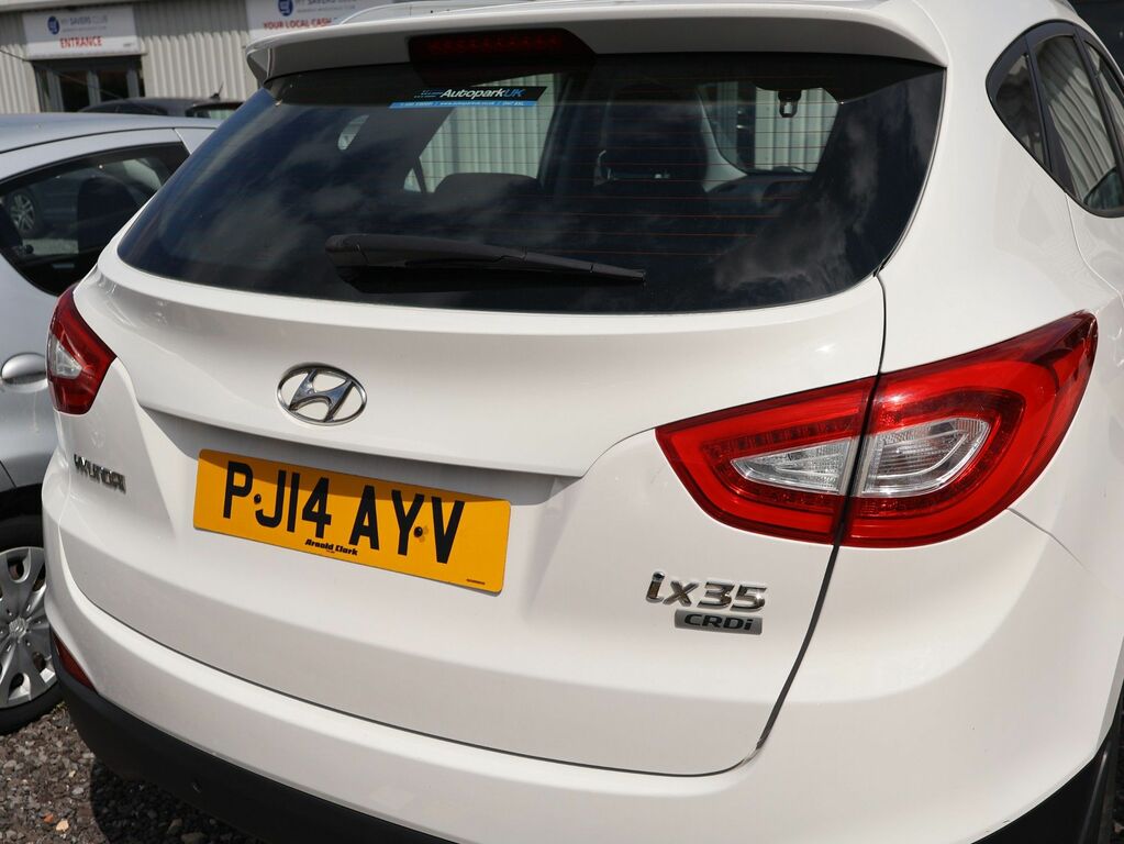 Hyundai Ix35 2014 1.7 Crdi Se Suv Euro 5 Ss White #5