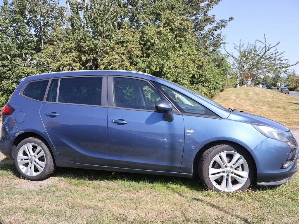 Vauxhall Zafira Tourer 2014 2.0 Cdti Sri Mpv Euro 5 16 Blue #6