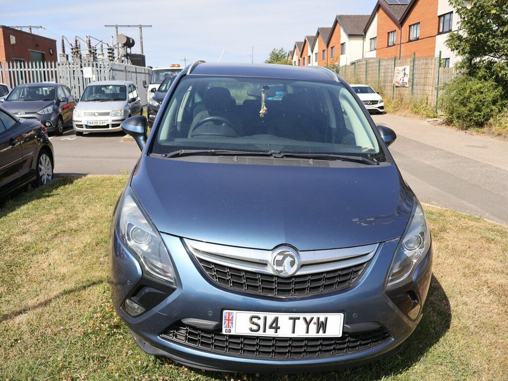 Vauxhall Zafira Tourer 2014 2.0 Cdti Sri Mpv Euro 5 16 Blue