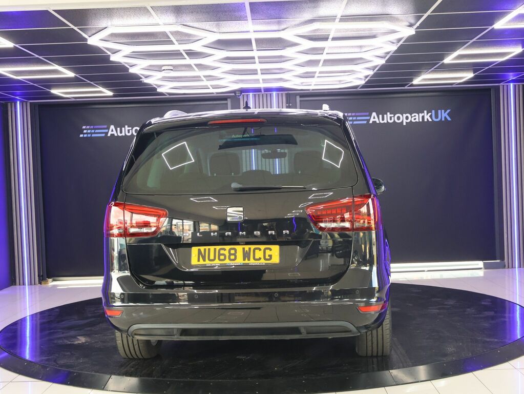 Seat Alhambra 2018 2.0 Tdi Xcellence Mpv Dsg Euro 6 Black #4