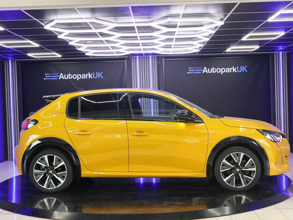 Peugeot 208 2020 1.2 Puretech Gt Line Hatchback Eat Yellow #2