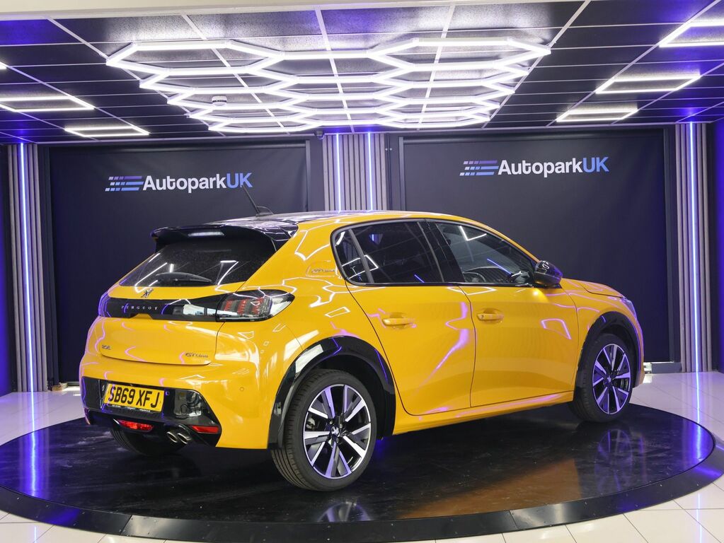 Peugeot 208 2020 1.2 Puretech Gt Line Hatchback Eat Yellow #3