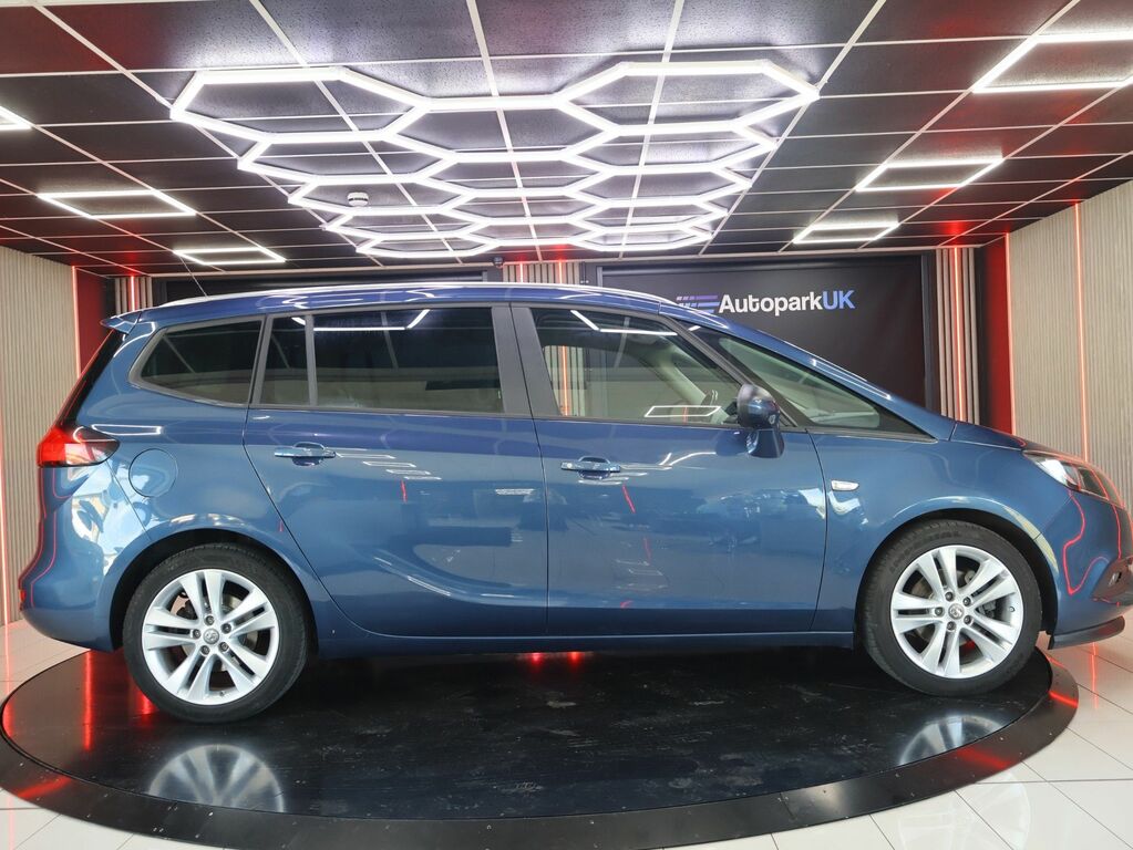 Vauxhall Zafira Tourer 2017 1.4I Turbo Sri Mpv Euro 6 Blue #2