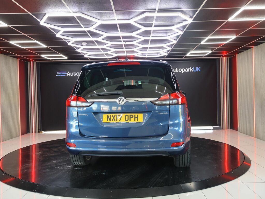 Vauxhall Zafira Tourer 2017 1.4I Turbo Sri Mpv Euro 6 Blue #4