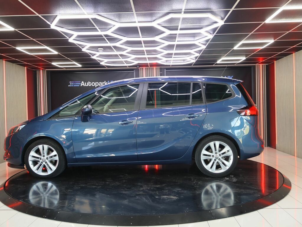 Vauxhall Zafira Tourer 2017 1.4I Turbo Sri Mpv Euro 6 Blue #6