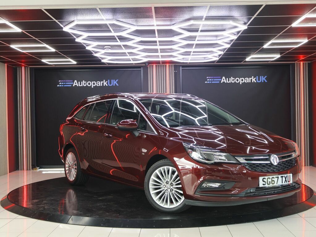 Vauxhall Astra 2017 1.4I Turbo Elite Nav Sports Tourer Red