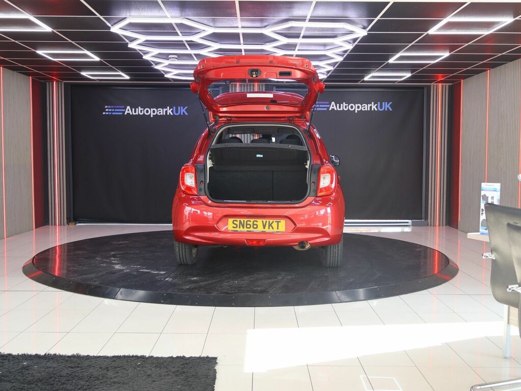 Nissan Micra 2016 1.2 Acenta Hatchback Euro 6 Red #5