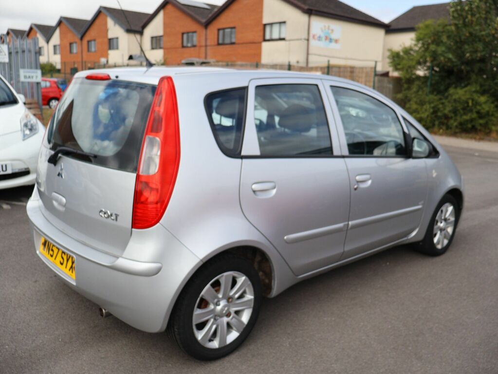 Mitsubishi Colt 2007 1.3 Cz2 Hatchback Amt 138 Gkm, 9 Silver #4