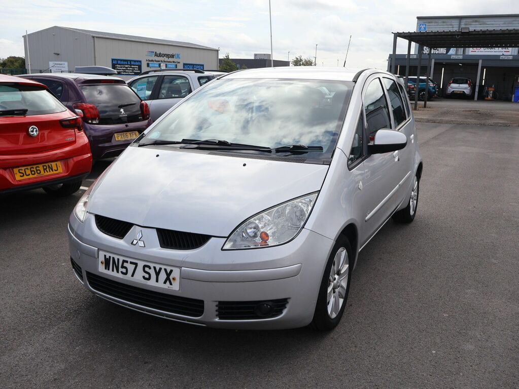 Mitsubishi Colt 2007 1.3 Cz2 Hatchback Amt 138 Gkm, 9 Silver #3