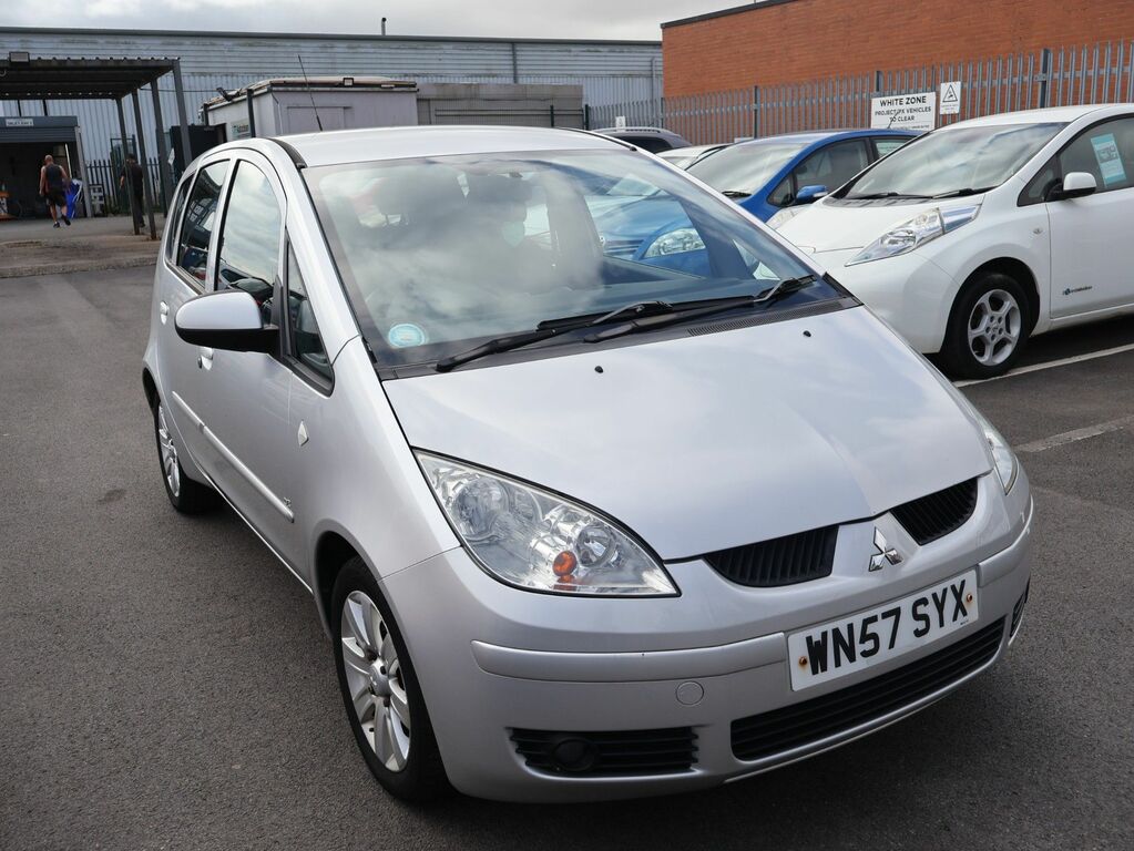 Mitsubishi Colt 2007 1.3 Cz2 Hatchback Amt 138 Gkm, 9 Silver