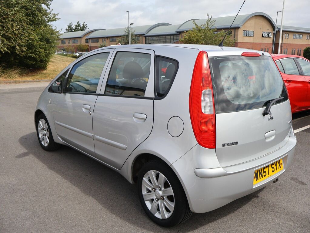 Mitsubishi Colt 2007 1.3 Cz2 Hatchback Amt 138 Gkm, 9 Silver #6