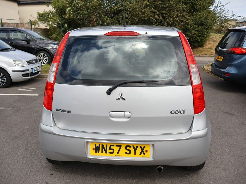 Mitsubishi Colt 2007 1.3 Cz2 Hatchback Amt 138 Gkm, 9 Silver #5