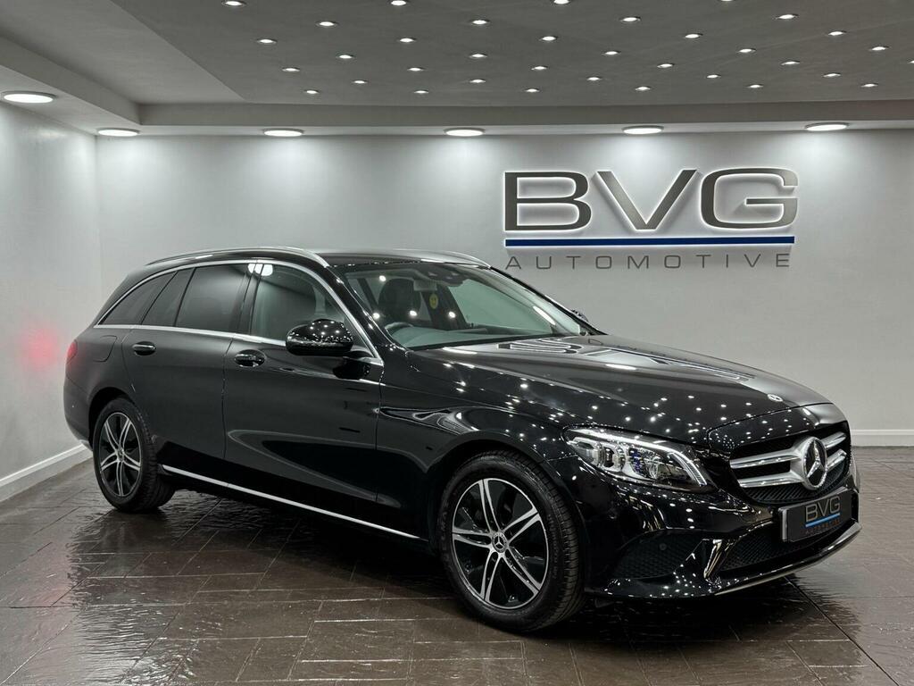 Mercedes-Benz C Class Estate 1.5 C200 Mhev Eq Boost Sport Premium G-tr Black