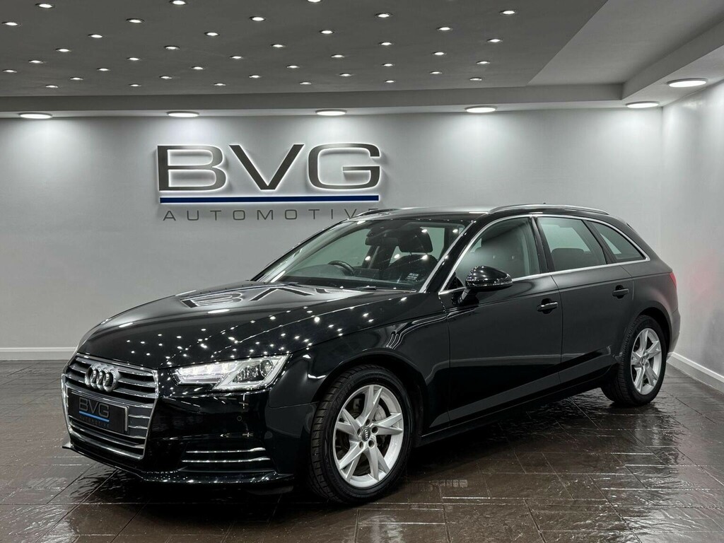 Audi A4 Avant Estate 2.0 Tdi Ultra Sport S Tronic Euro 6 Ss 5 KR66KGO Black #3