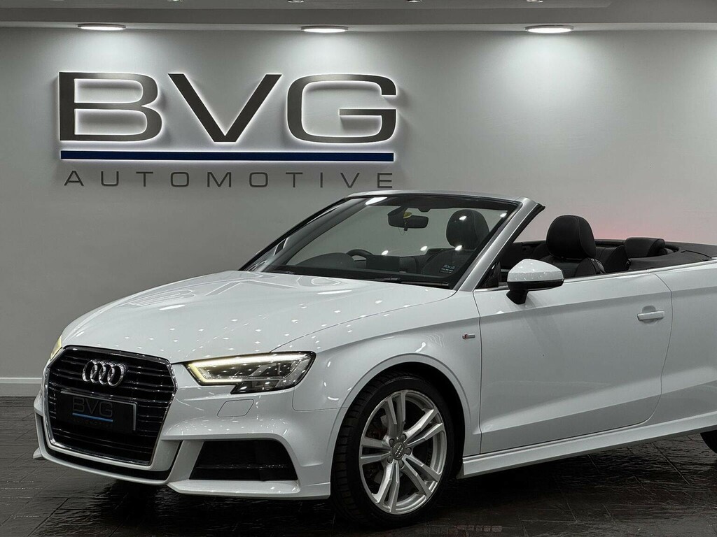 Audi A3 Cabriolet 2.0 Tfsi S Line Convertible S Tronic Black #17