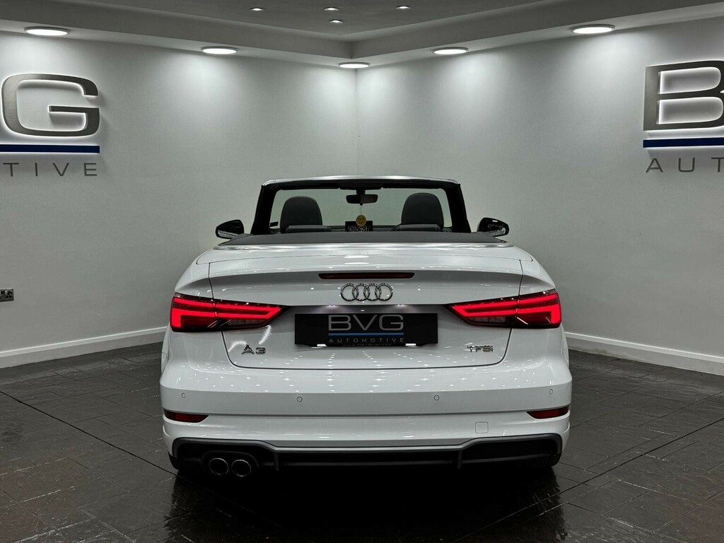 Audi A3 Cabriolet 2.0 Tfsi S Line Convertible S Tronic Black #13