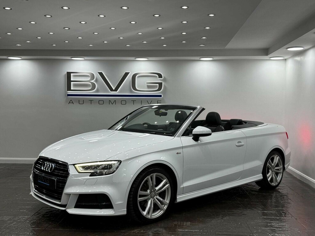 Audi A3 Cabriolet 1.4 Tfsi Cod S Line S Tronic Euro 6 Ss White #5