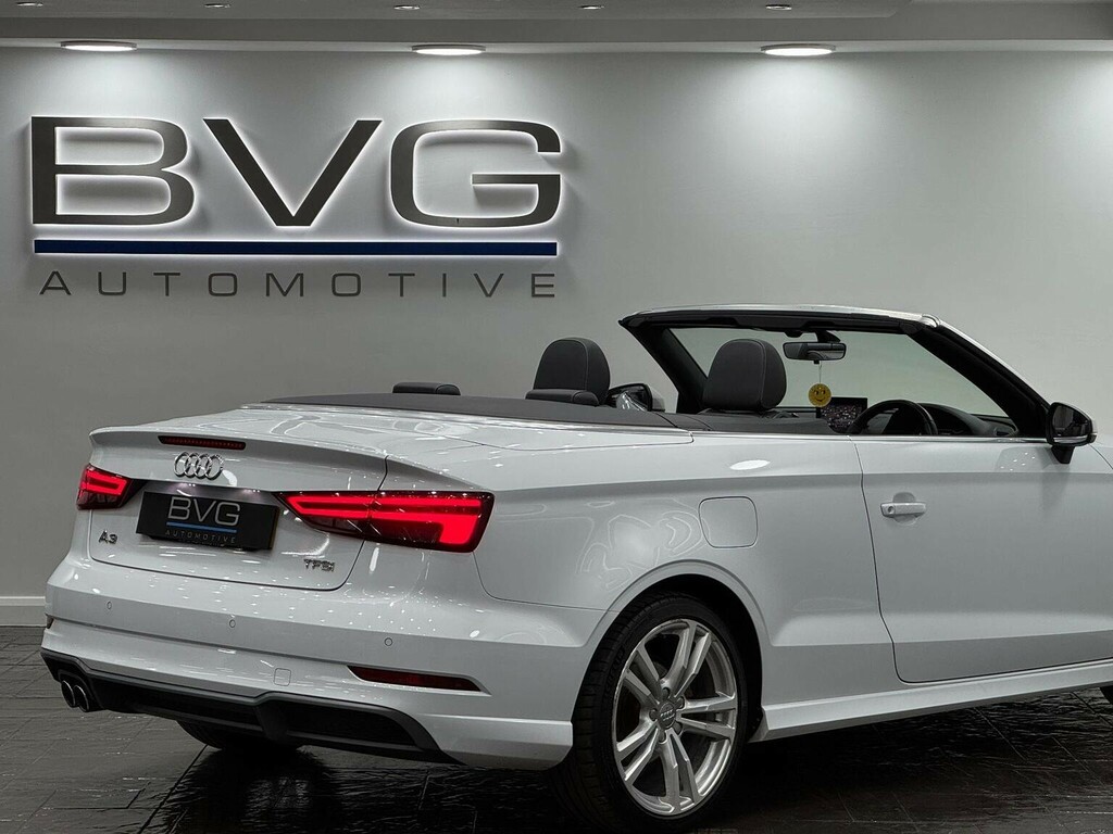 Audi A3 Cabriolet 2.0 Tfsi S Line Convertible S Tronic Black #23
