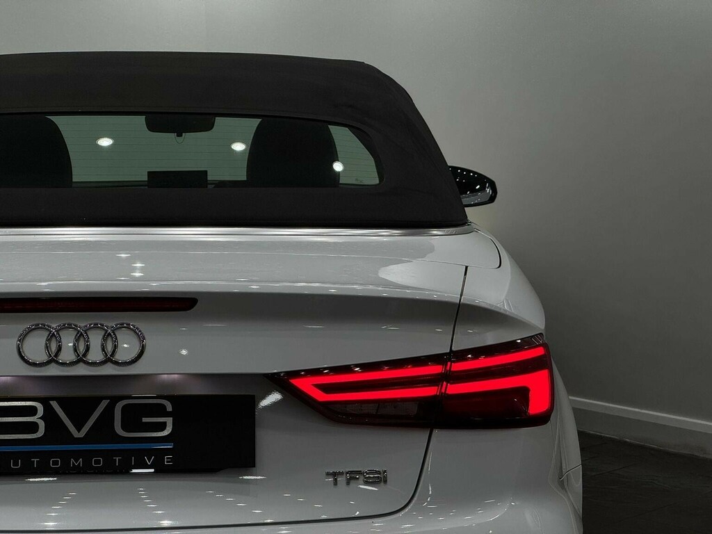 Audi A3 Cabriolet 2.0 Tfsi S Line Convertible S Tronic Black #26