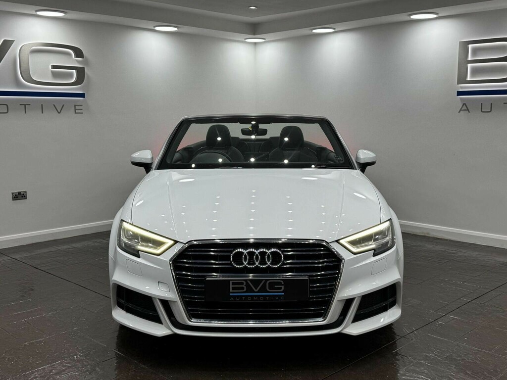 Audi A3 Cabriolet 1.4 Tfsi Cod S Line S Tronic Euro 6 Ss White #3