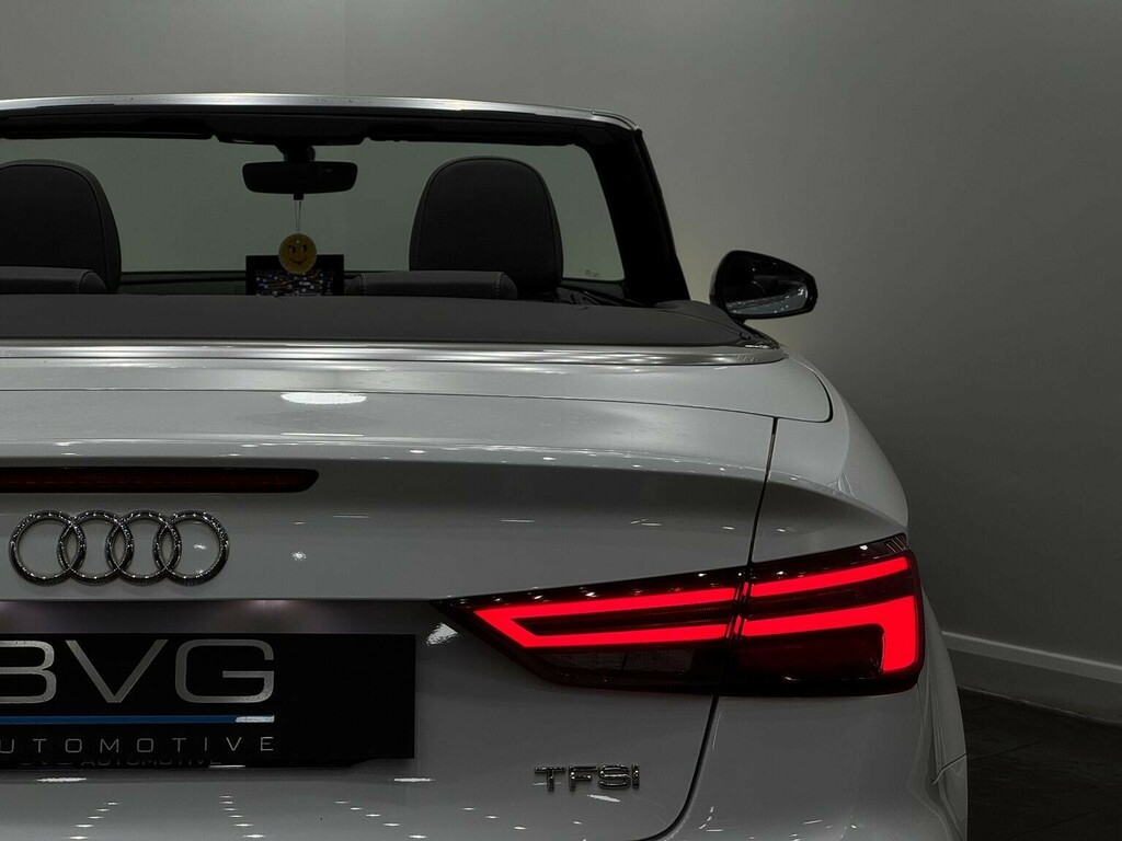 Audi A3 Cabriolet 2.0 Tfsi S Line Convertible S Tronic Black #25