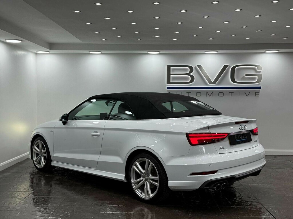 Audi A3 Cabriolet 2.0 Tfsi S Line Convertible S Tronic Black #12