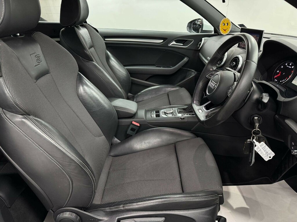 Audi A3 Cabriolet 2.0 Tfsi S Line Convertible S Tronic Black #31