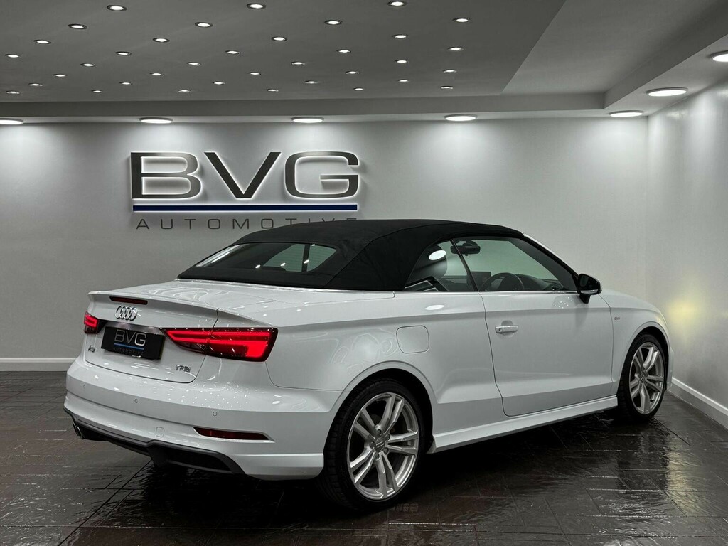 Audi A3 Cabriolet 2.0 Tfsi S Line Convertible S Tronic Black #16