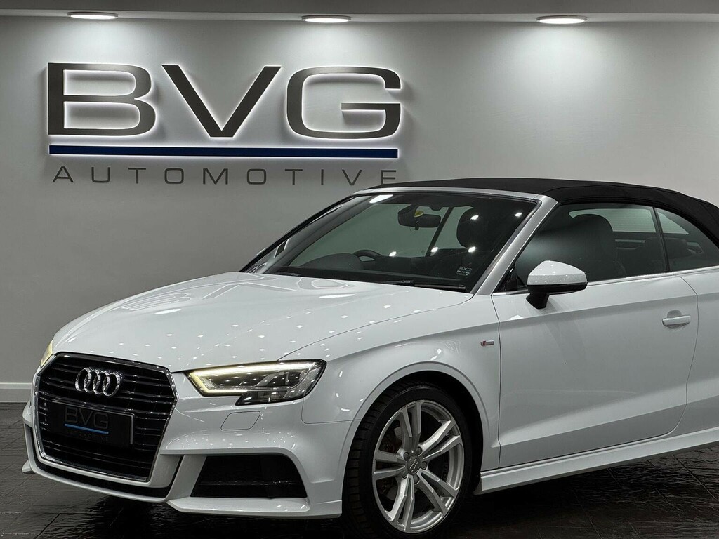 Audi A3 Cabriolet 2.0 Tfsi S Line Convertible S Tronic Black #18