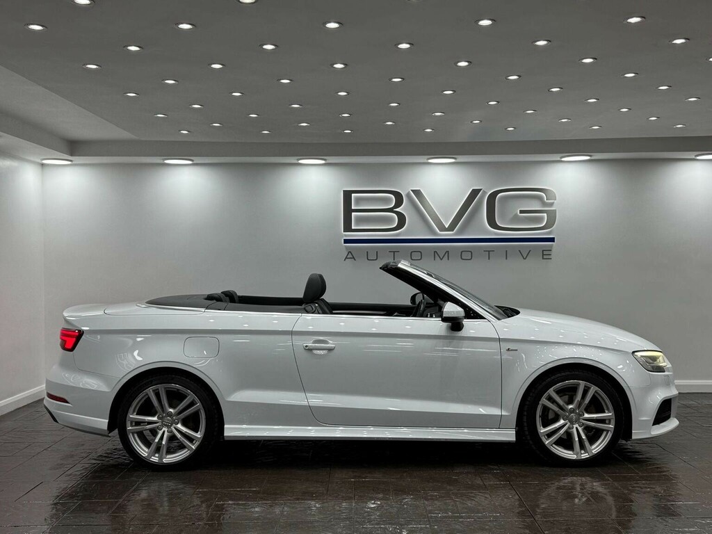 Audi A3 Cabriolet 2.0 Tfsi S Line Convertible S Tronic Black #7