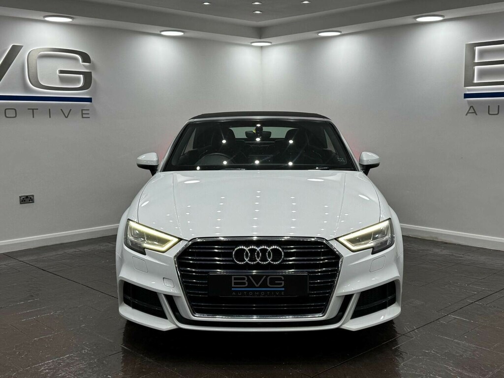 Audi A3 Cabriolet 1.4 Tfsi Cod S Line S Tronic Euro 6 Ss White #4