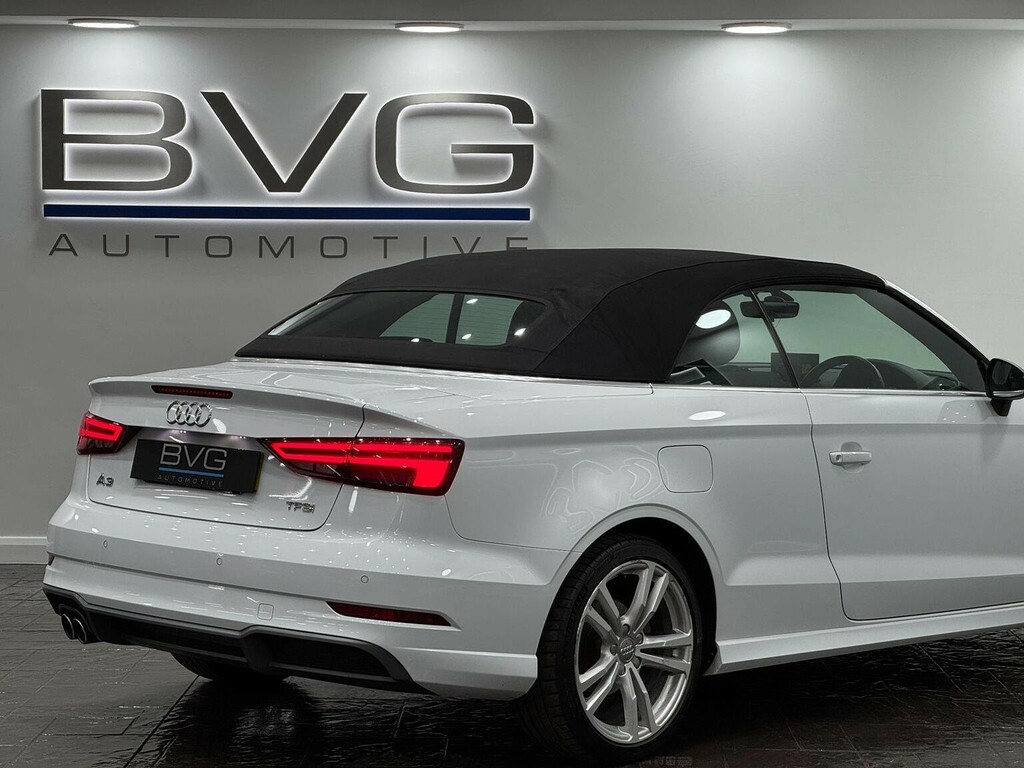 Audi A3 Cabriolet 2.0 Tfsi S Line Convertible S Tronic Black #24