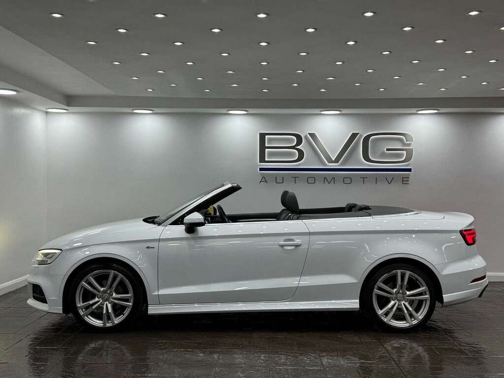Audi A3 Cabriolet 2.0 Tfsi S Line Convertible S Tronic Black #9