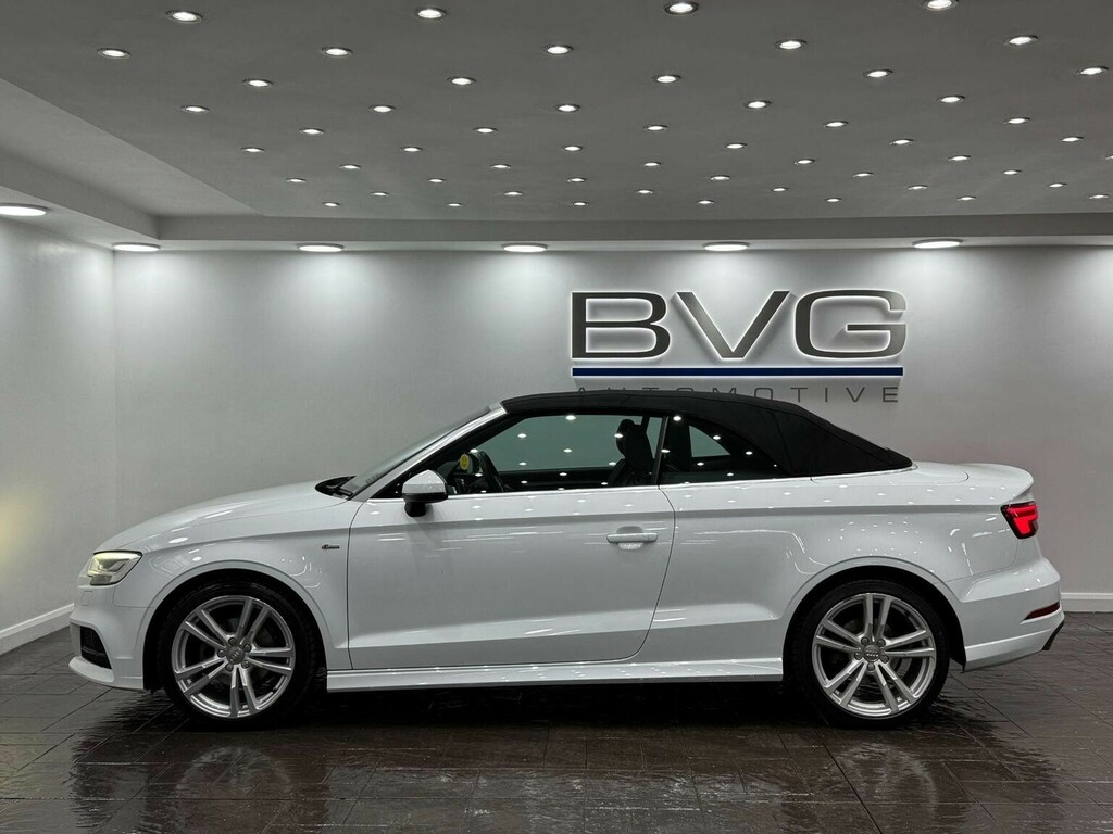 Audi A3 Cabriolet 2.0 Tfsi S Line Convertible S Tronic Black #10
