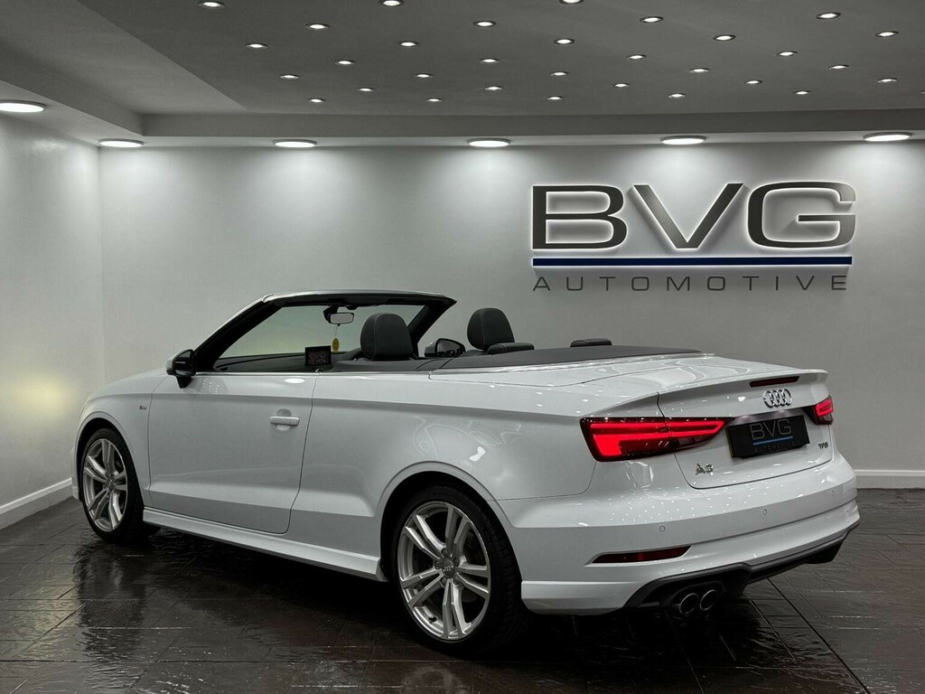 Audi A3 Cabriolet 2.0 Tfsi S Line Convertible S Tronic Black #11