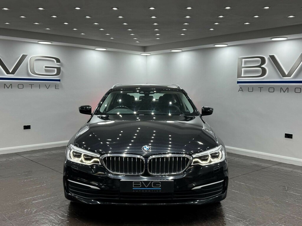 BMW 5 Series 2.0 520D Se Touring Euro 6 Ss GV67HJG Black #2