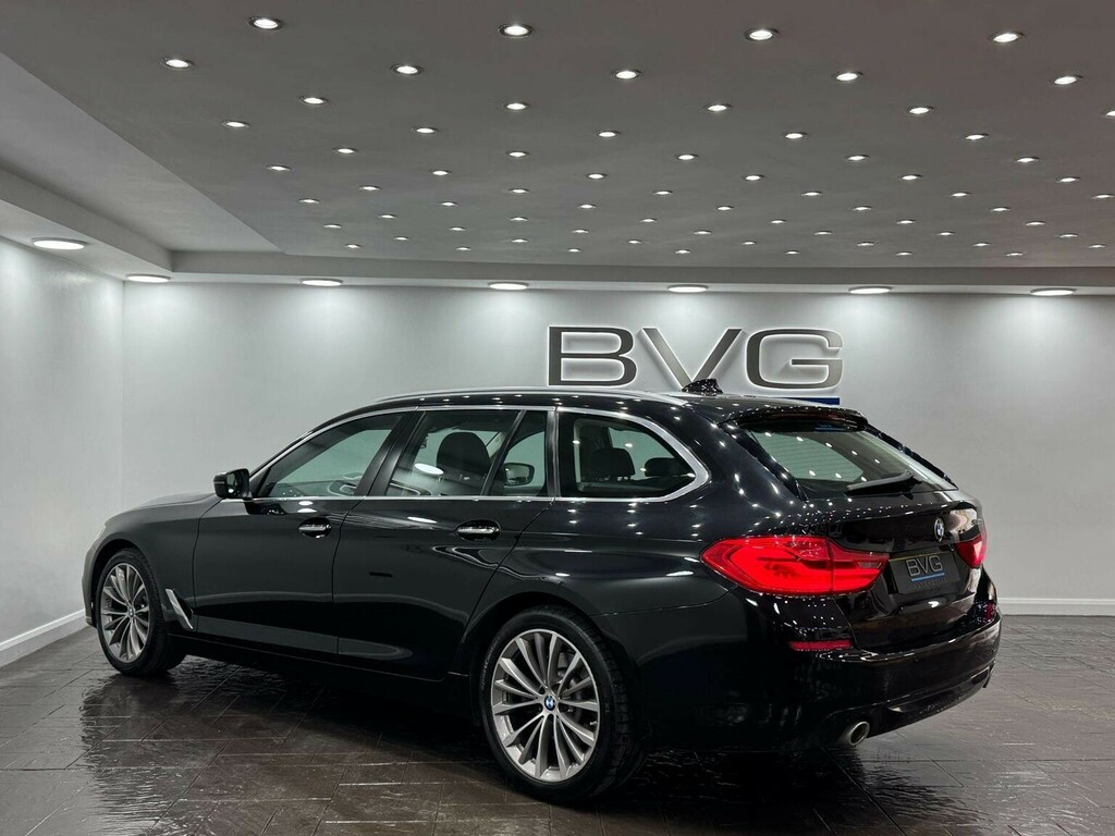 BMW 5 Series 2.0 520D Se Touring Euro 6 Ss GV67HJG Black #5