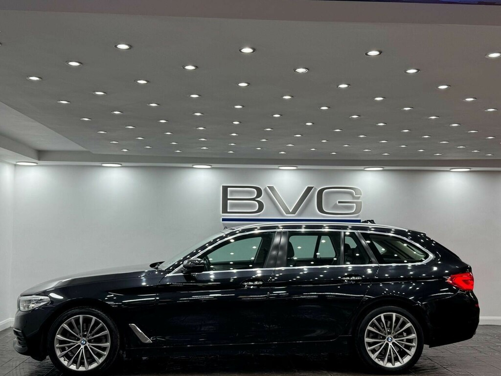 BMW 5 Series 2.0 520D Se Touring Euro 6 Ss GV67HJG Black #4